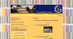 Desktop Screenshot of grundschule-luenern.de